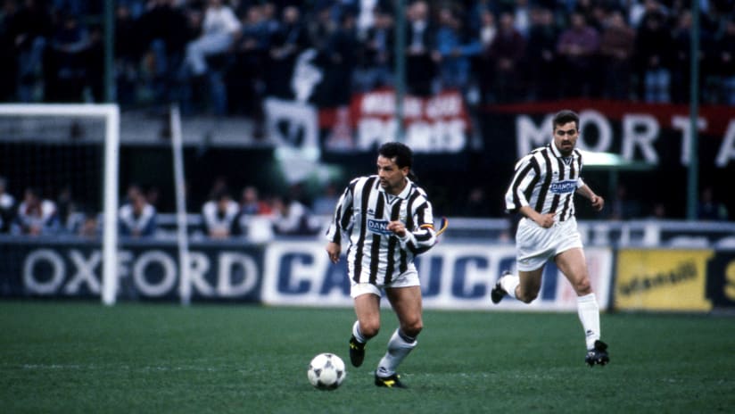 Baggio Porrini Milan Juve 1995