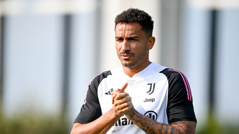 Danilo in allenamento