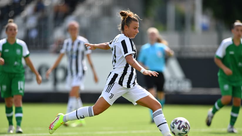 UWCL | Juventus Women - Kamenica Sasa | L'emozione di Caruso