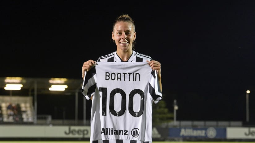 UWCL | St. Polten - Juventus Women | La centesima presenza di Boattin