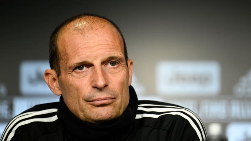 Coach Allegri previews Bologna - Juventus