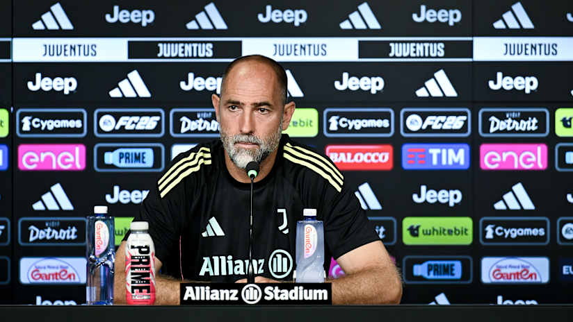 LIVE | Igor Tudor presenta Como - Juventus