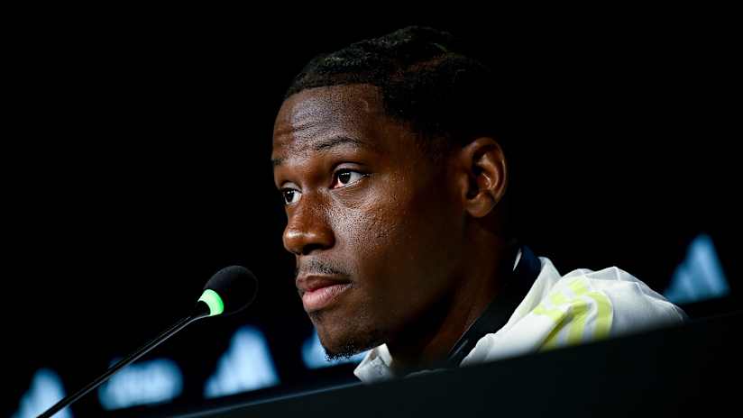 Jonathan David's first press conference