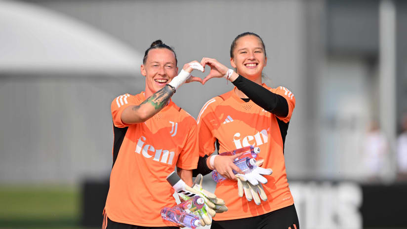 Women | Training towards Milan - Juventus