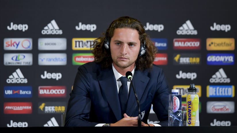 La conferenza stampa di Adrien Rabiot