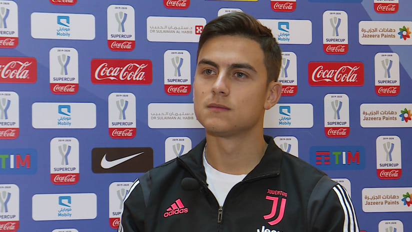 Juventus - Lazio | Dybala: «La squadra è molto carica»