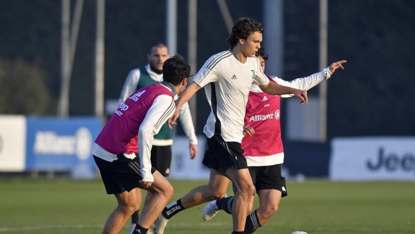 U23 | Training towards Legnago - Juventus