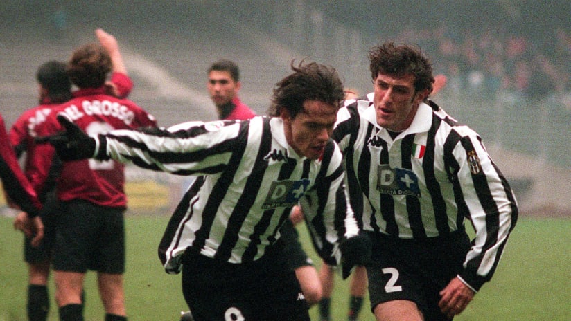 Juventus - Salernitana | La super tripletta di Inzaghi del 1998!