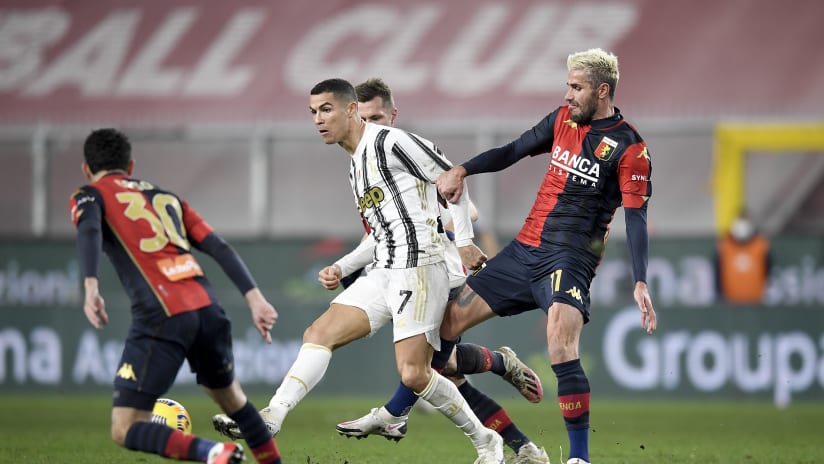 Cristiano Ronaldo Genoa-Juve 2021