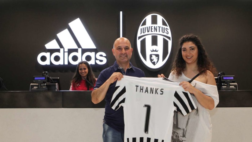 primo cliente juventus store stadium