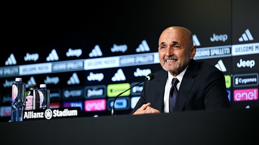 La prima conferenza di Luciano Spalletti