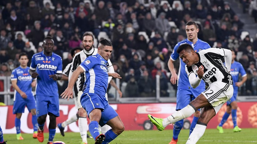 Alex Sandro Juve Empoli 2017