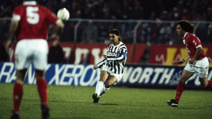 Baggio Benfica Juve