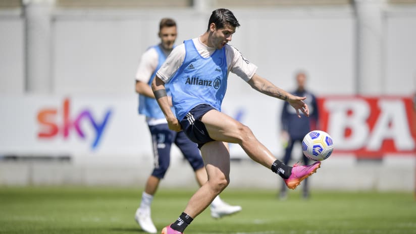 L'allenamento bianconero verso il big match con il Milan! 