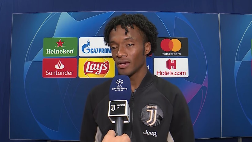 Atletico Madrid - Juventus | Cuadrado: «I'm happy for the goal but sad for the result»