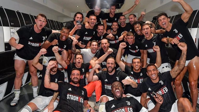 Juventus - Sampdoria | Juventus celebrate their 9th successive title victory! 