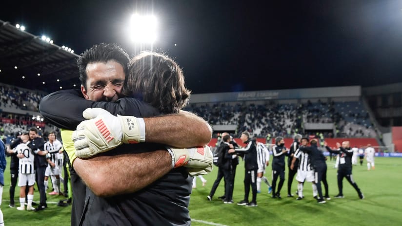 Buffon e Pirlo finale Coppa Italia