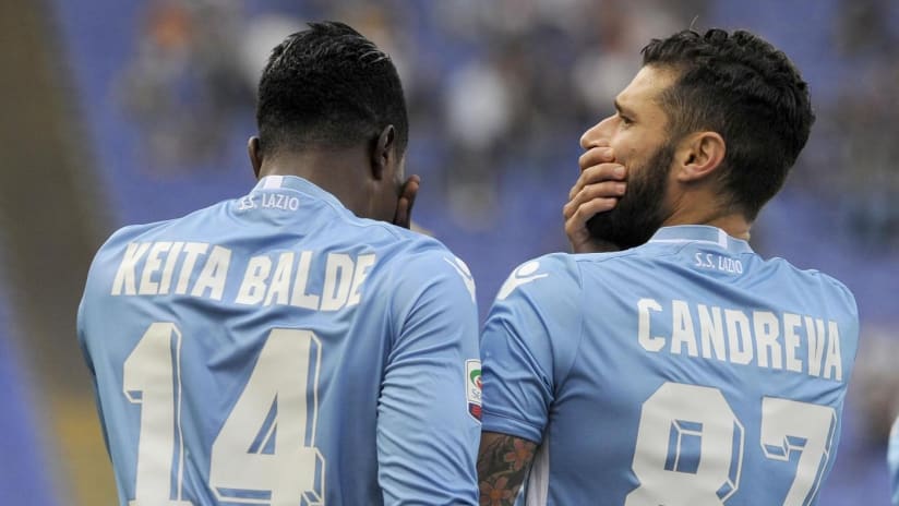 Keita e Candreva