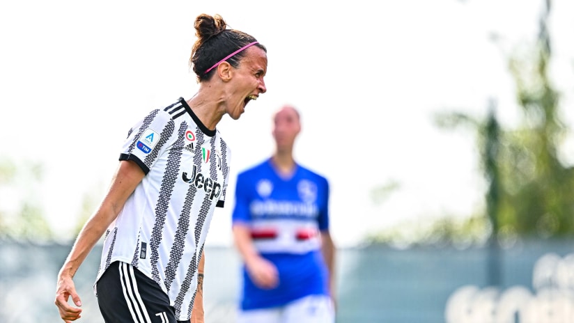 Sampdoria - Juventus Women | Bonansea: «Felice per gol e vittoria»