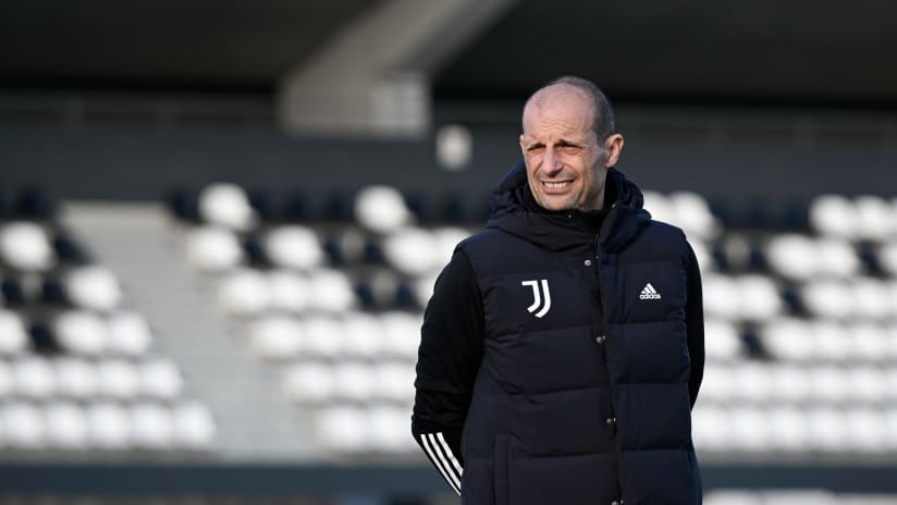 Coach Allegri previews Verona-Juventus