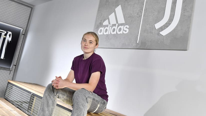 Paulina Nyström's first day as a Bianconera