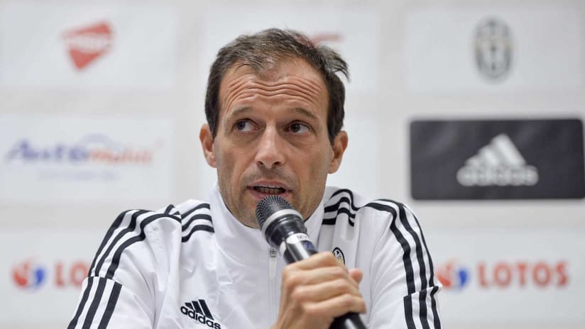 Allegri conferenza Gdansk