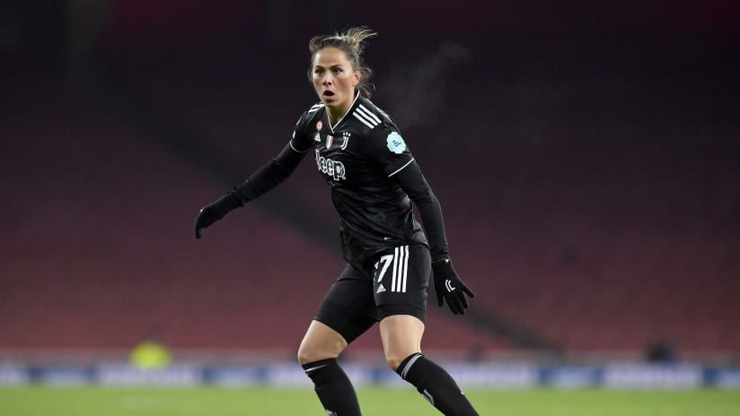 Arsenal - Juventus Women | Gunnarsdóttir: "We still have two games"