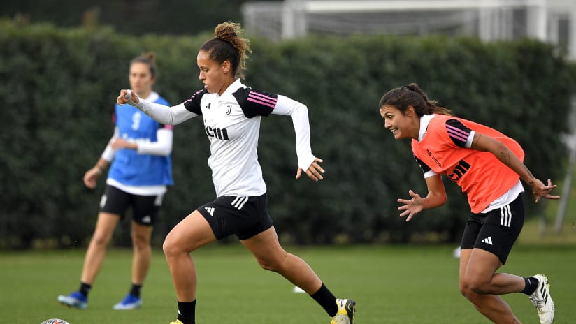 Women | Training towards Juve-Inter 