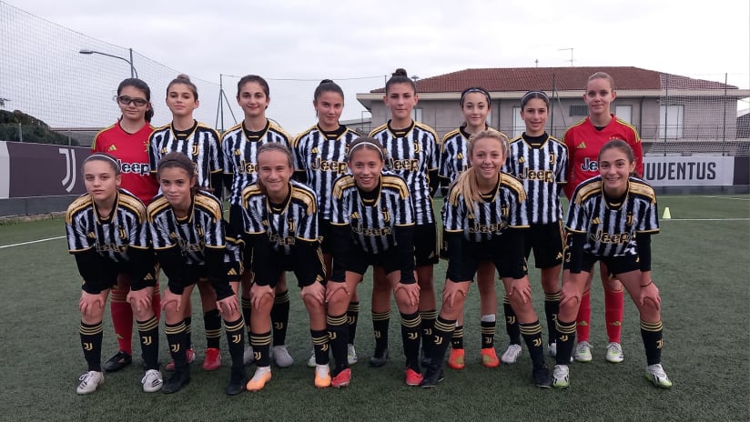 L'Under 15 femminile di Mister Vaccariello