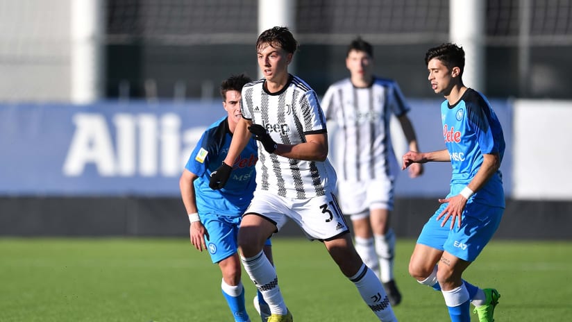 Tommaso Mancini in azione durante gli ottavi di finale di Coppa Italia