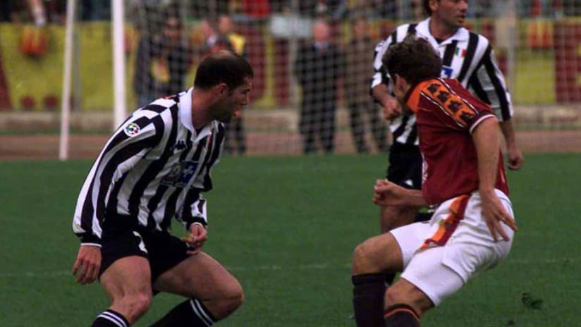 Zidane Roma Juve