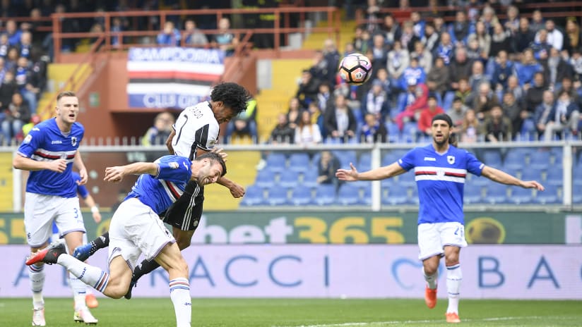 Cuadrado Samp-Juve 2017