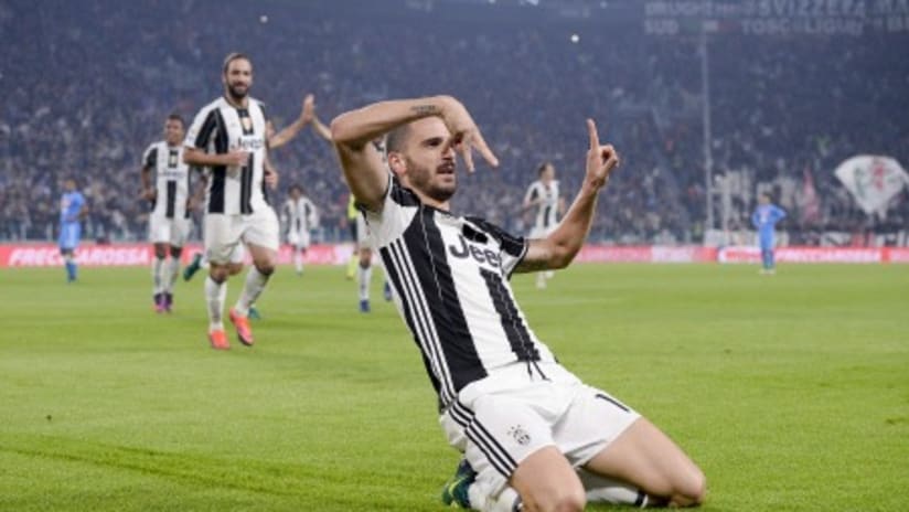 History | Leonardo Bonucci's victories against Napoli