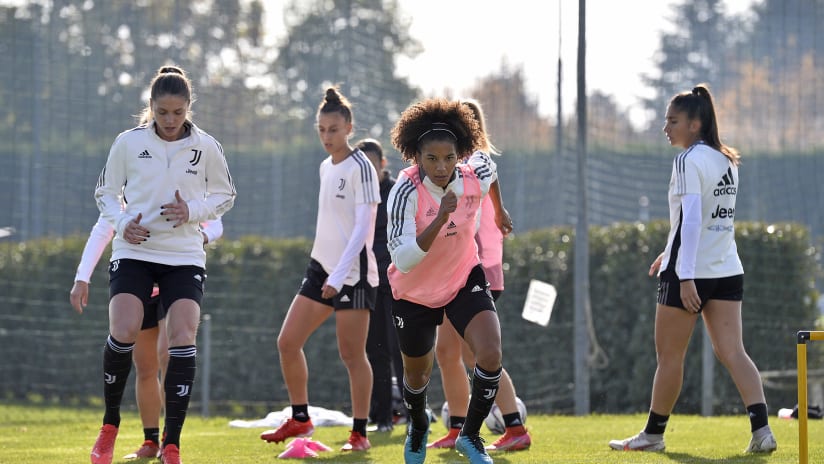 Women | Training ahead of Inter - Juve