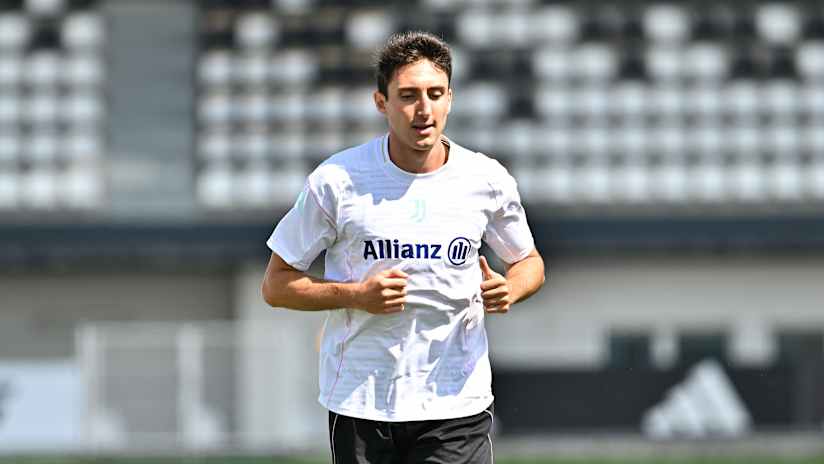 First Juventus training of the 2025/26 season