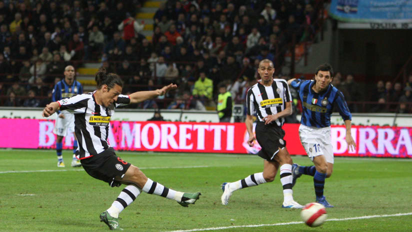 Camoranesi Trezeguet Inter Juve 2008
