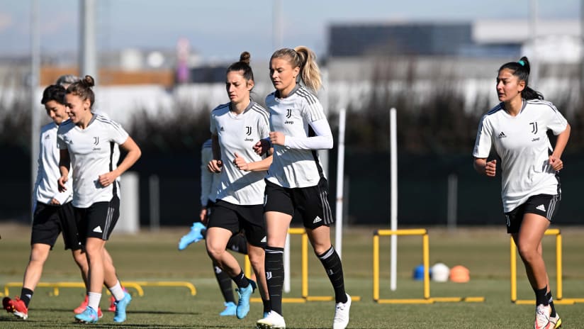 Women | Training towards Juventus - Inter