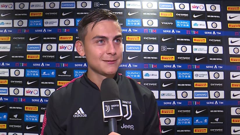 Inter - Juventus | Dybala: «An important goal for me and the team»