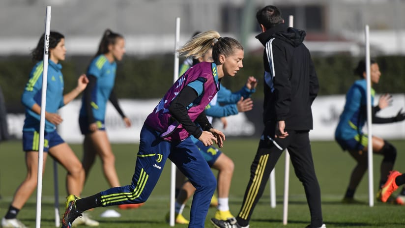 UWCL | Last training session before Juventus Women - Arsenal
