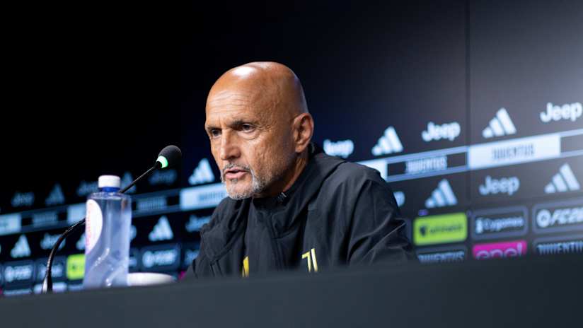 Luciano Spalletti presenta Juventus - Milan