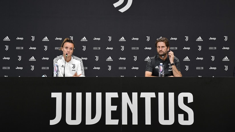Press Conference | Montemurro and Bonansea preview Wolfsburg - Juventus