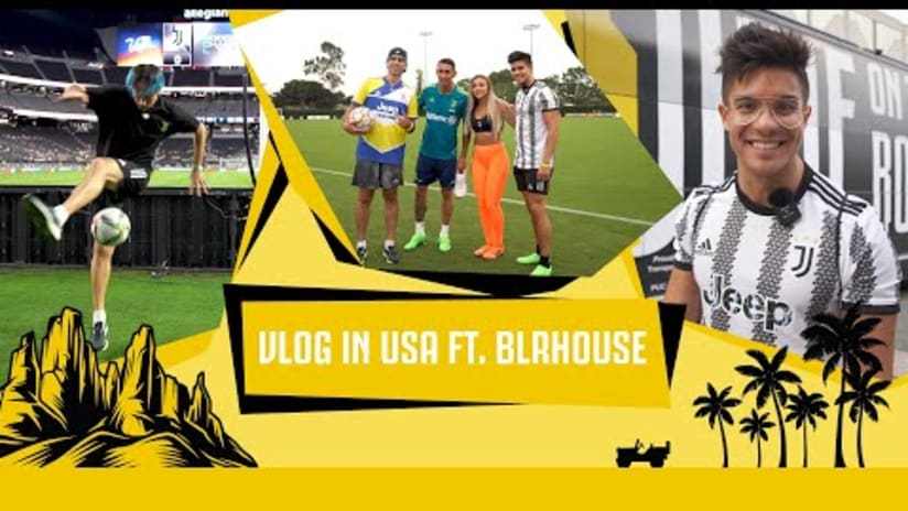 Vlog Juventus Summer Tour USA feat. BLR House
