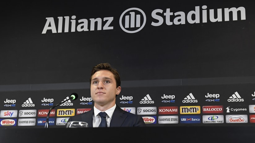 Federico Chiesa's presentation