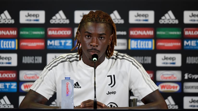 La presentazione di Moise Kean