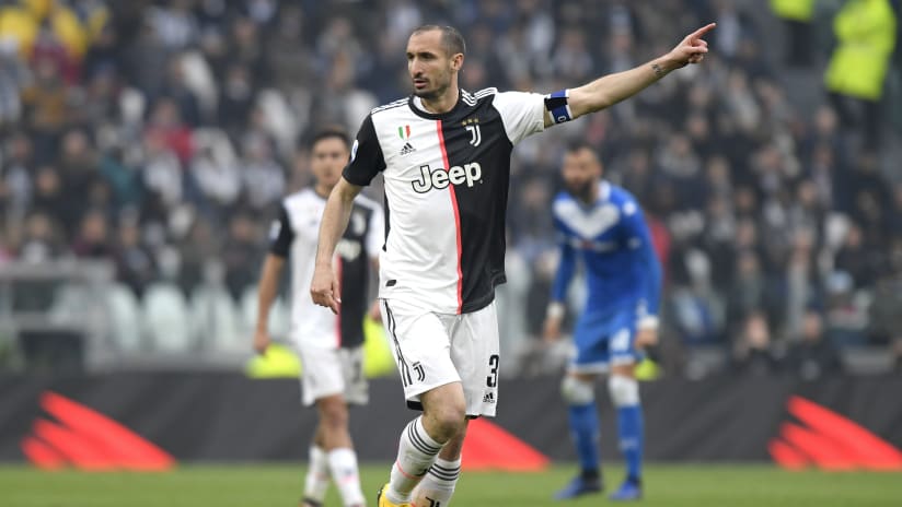 Capitan Chiellini, il muro invalicabile