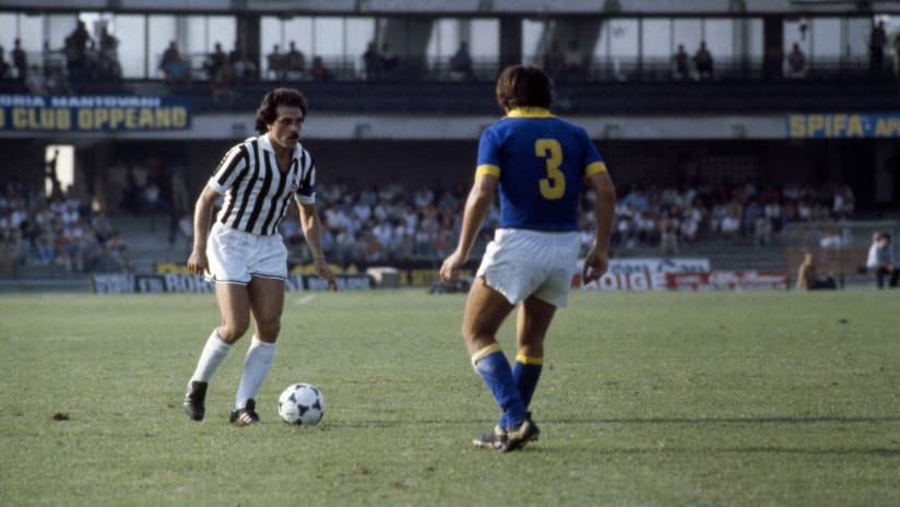 Le magie di Causio in Juventus-Hellas Verona