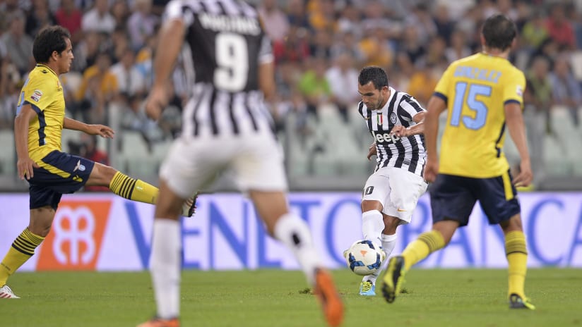 Turning Time | Juventus - Lazio, Tevez' first piece of magic at the Stadium