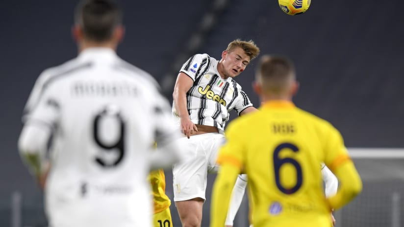 Juventus - Cagliari | de Ligt: «Sono felice di essere tornato»