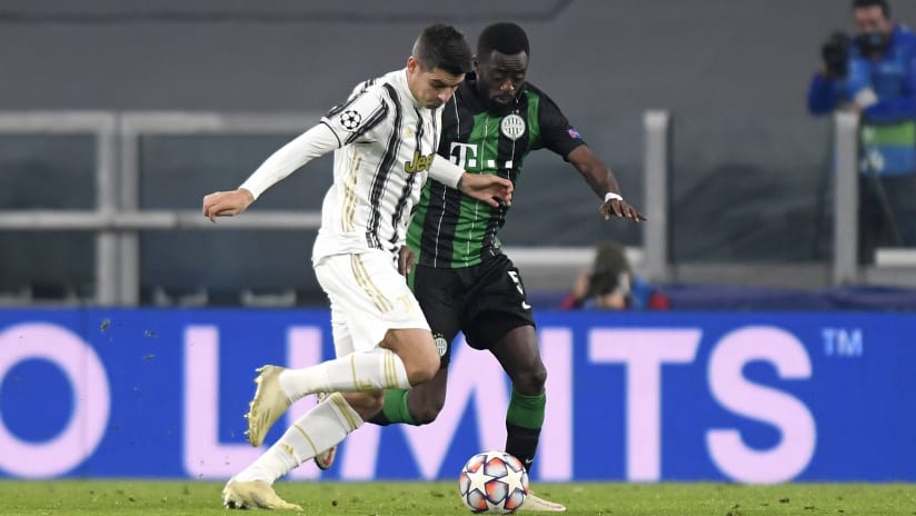 Juventus - Ferencvaros | Morata: «Un successo molto importante»