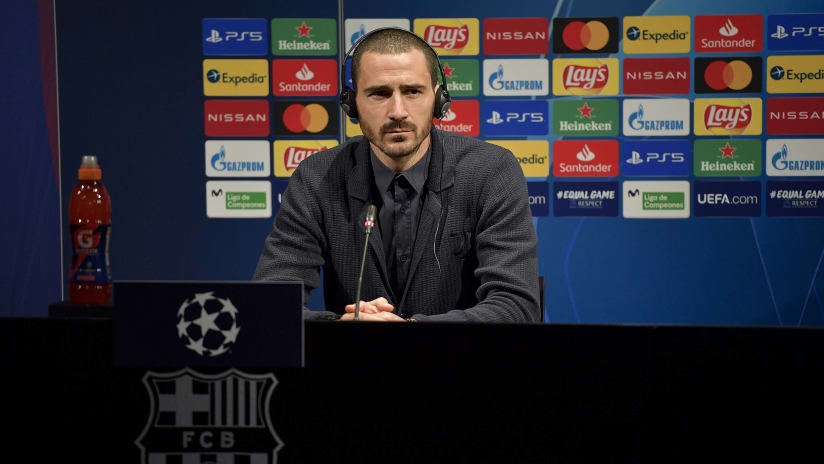 Conferenza Stampa | Pirlo e Bonucci presentano Barca - Juve